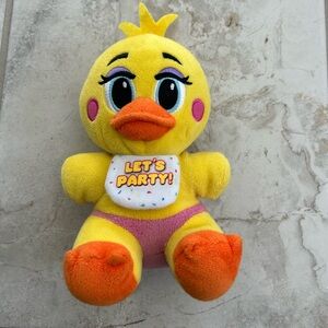 Funko Five Nights at Freddy's FNAF Chica Plush Authentic Let’s Party 2017